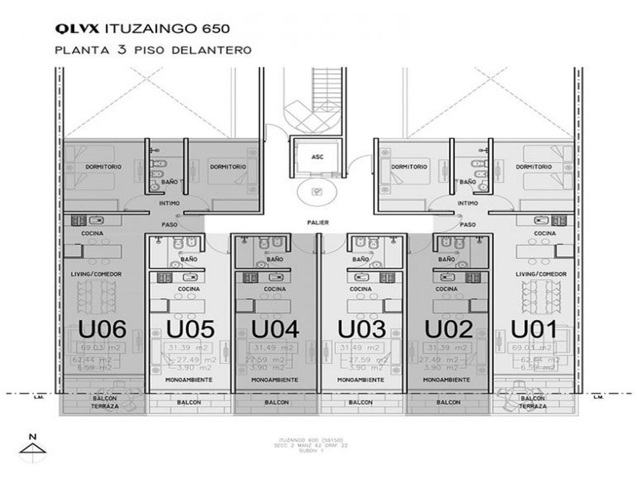 Departamento de tres dormitorio con terraza.   Ituzaingo y Buenos Aires.