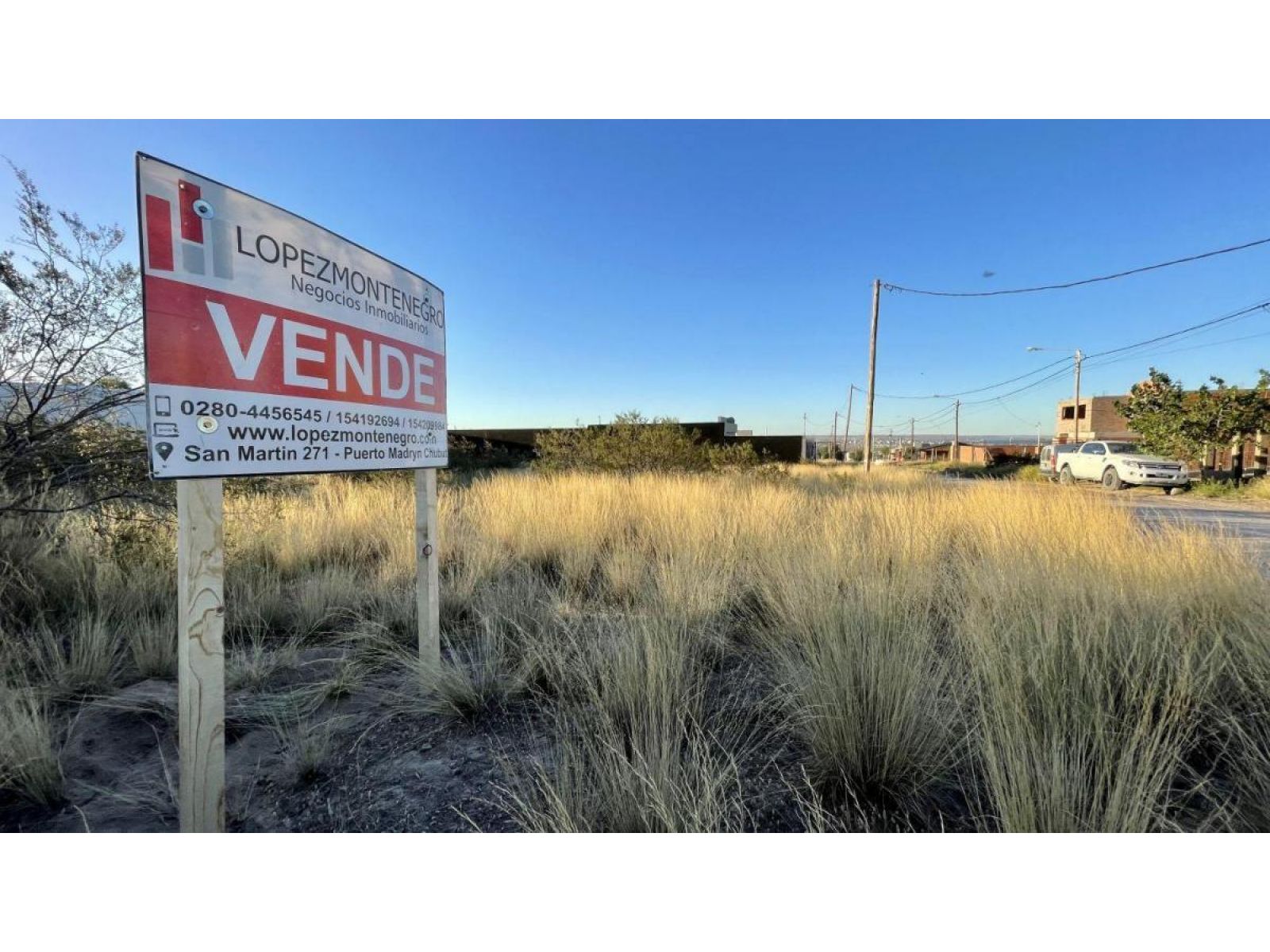 VENDE TERRENO EN PUERTO MADRYN