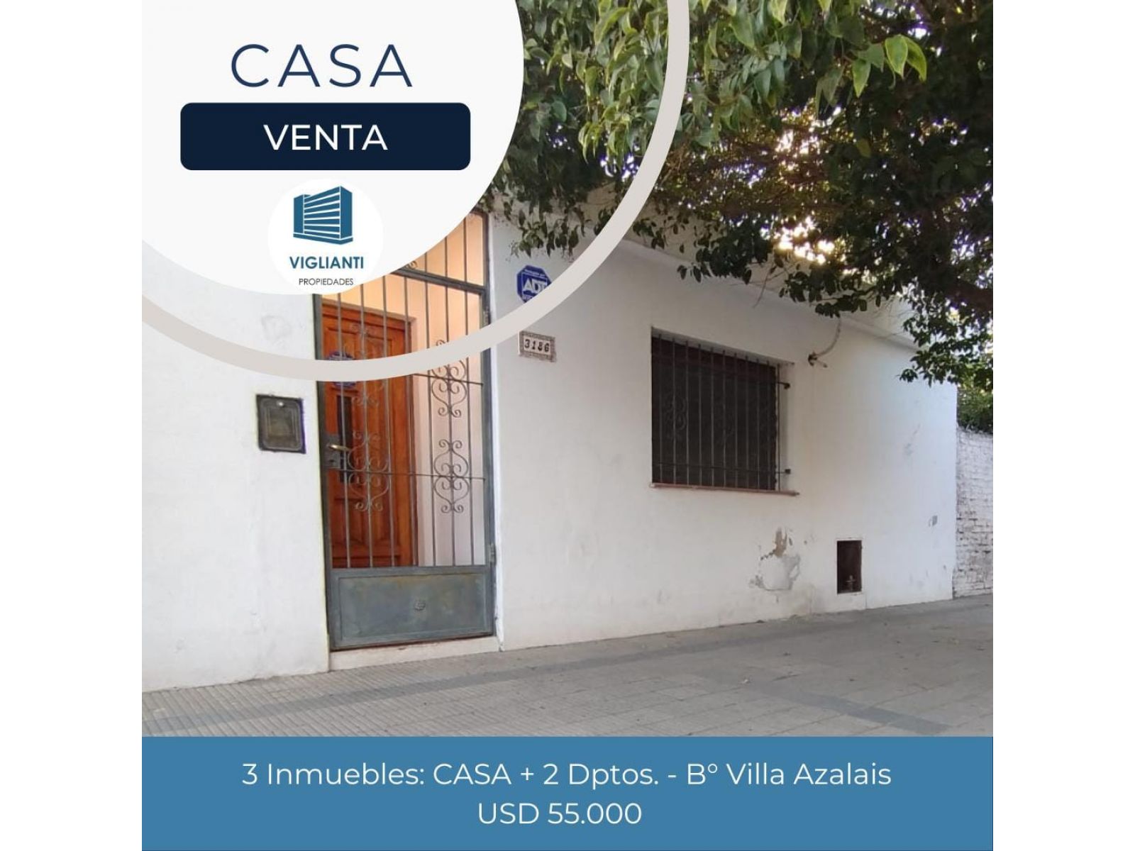 IDEAL INVERSOR B° Villa Azalais!! (Muy Buena Renta Mensual)