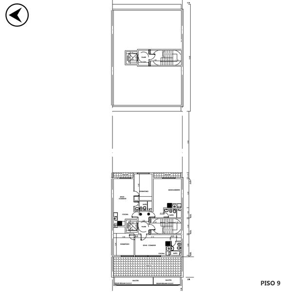 Departamento 1 dormitorio en venta Parque España Rosario