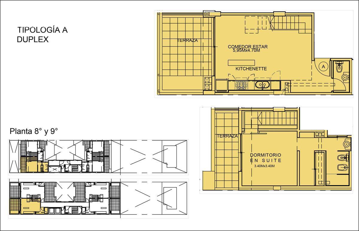 Departamento en venta de 1 dormitorio en Nueva Córdoba