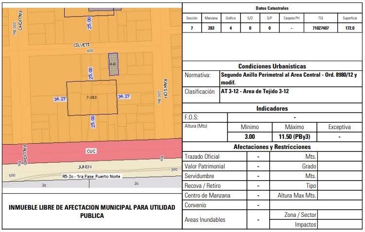 Atencion constructoras - Terreno Refineria Alto Rosario - 3 pisos