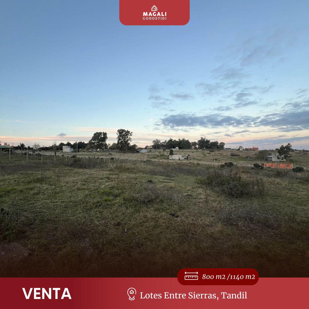 Terreno entre  Sierras en venta,  Tandil