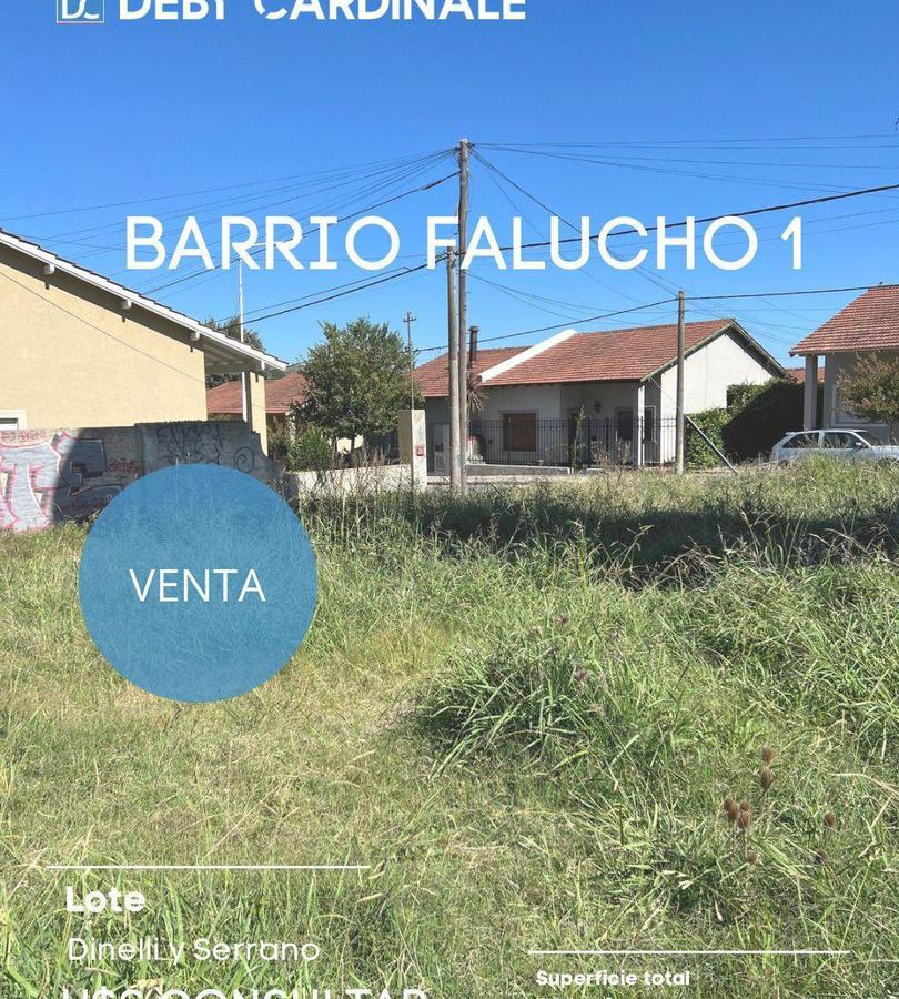 A la venta lote en esquina, Barrio Falucho 1.