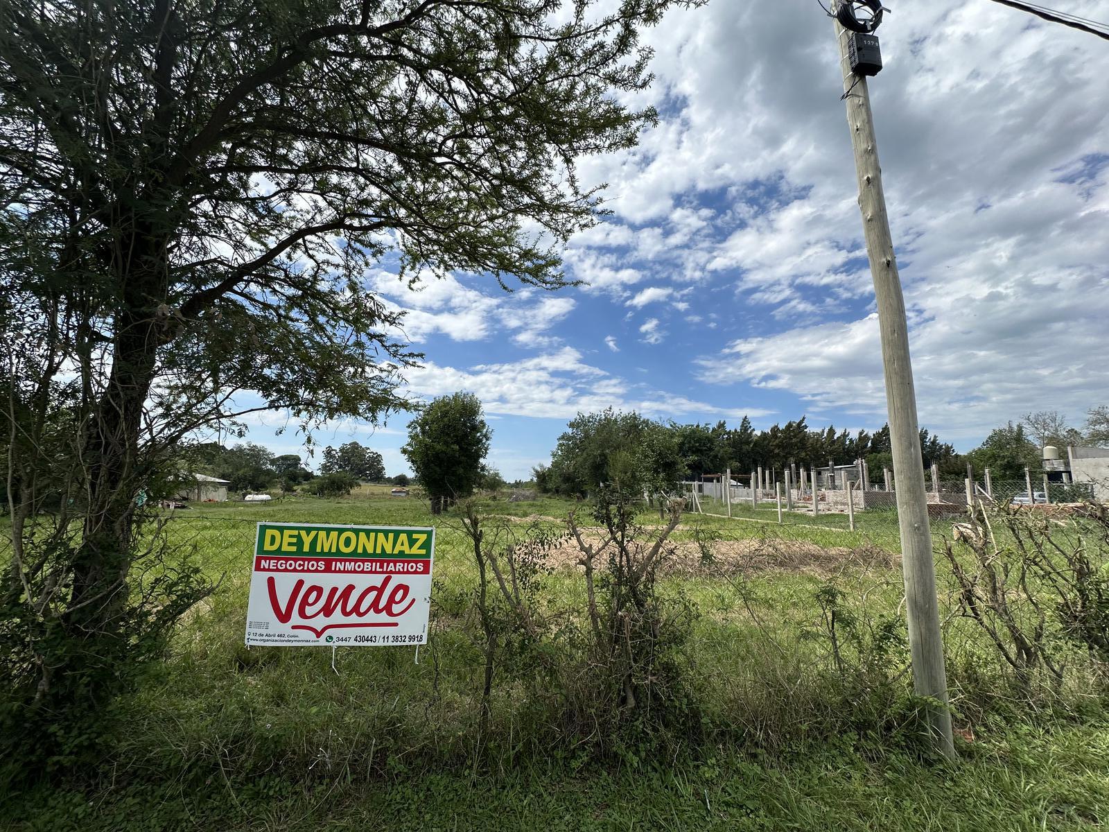 Terreno en calle José Brovatti