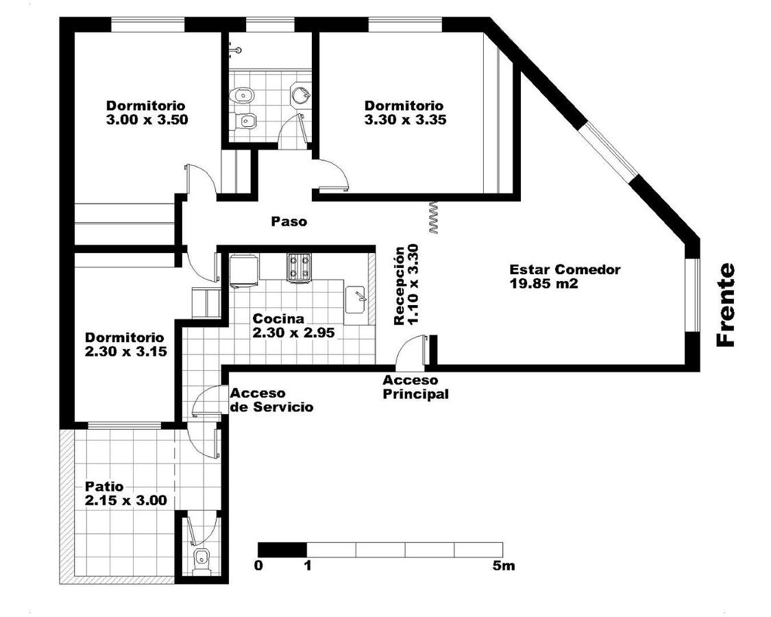 Venta apto profesional en PB- a metros de Parque Rivadavia