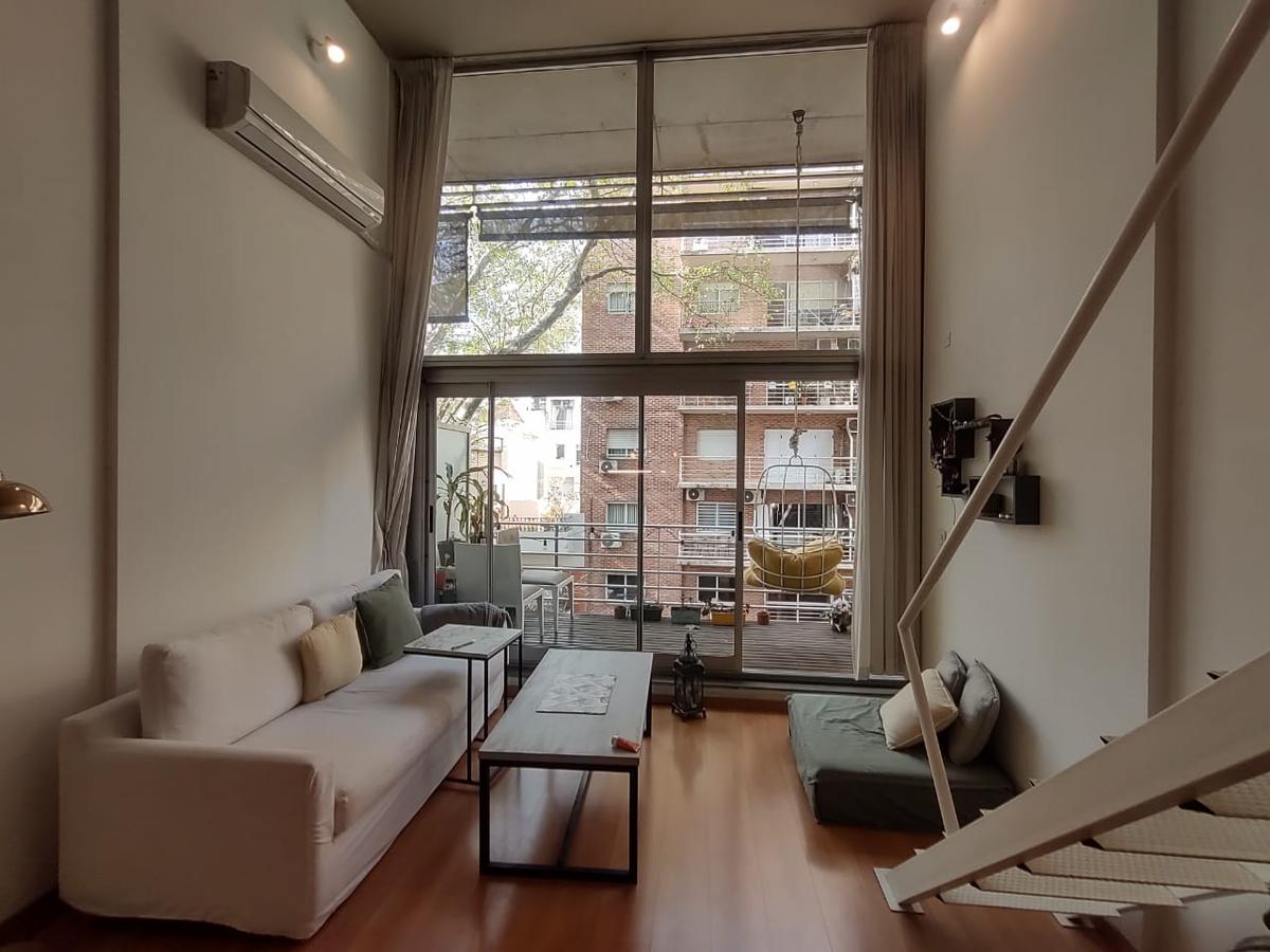 Único e increible duplex de 2 ambientes con doble altura en Palermo Hollywood