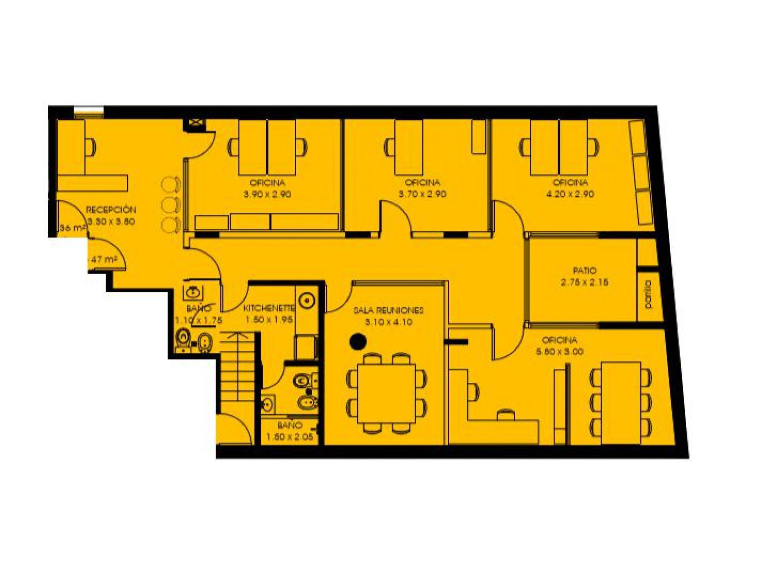 Oficina en venta Rosario Centro - Amplísima