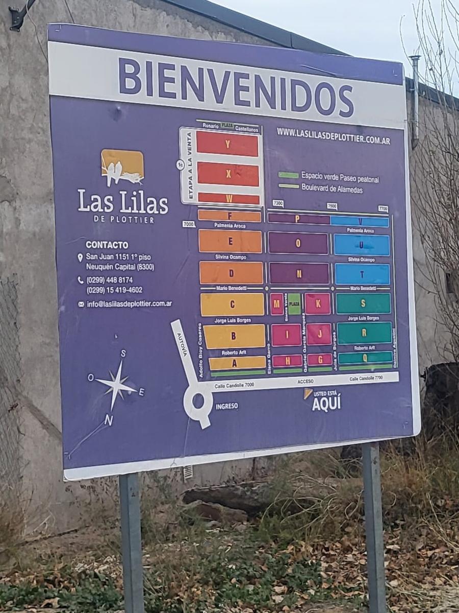 Terreno en el Barrio Las Lilas de plottier