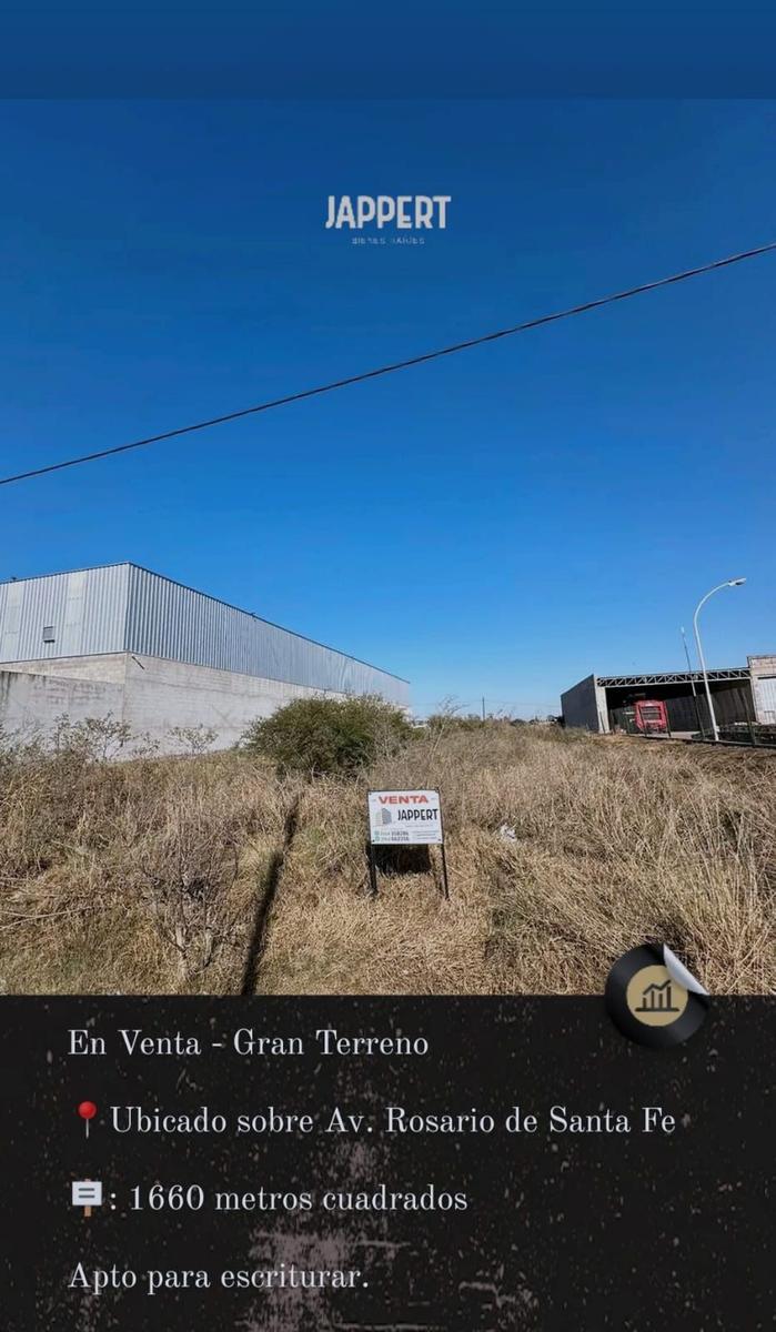 Venta de Terreno con Doble Entrada en Ruta 19