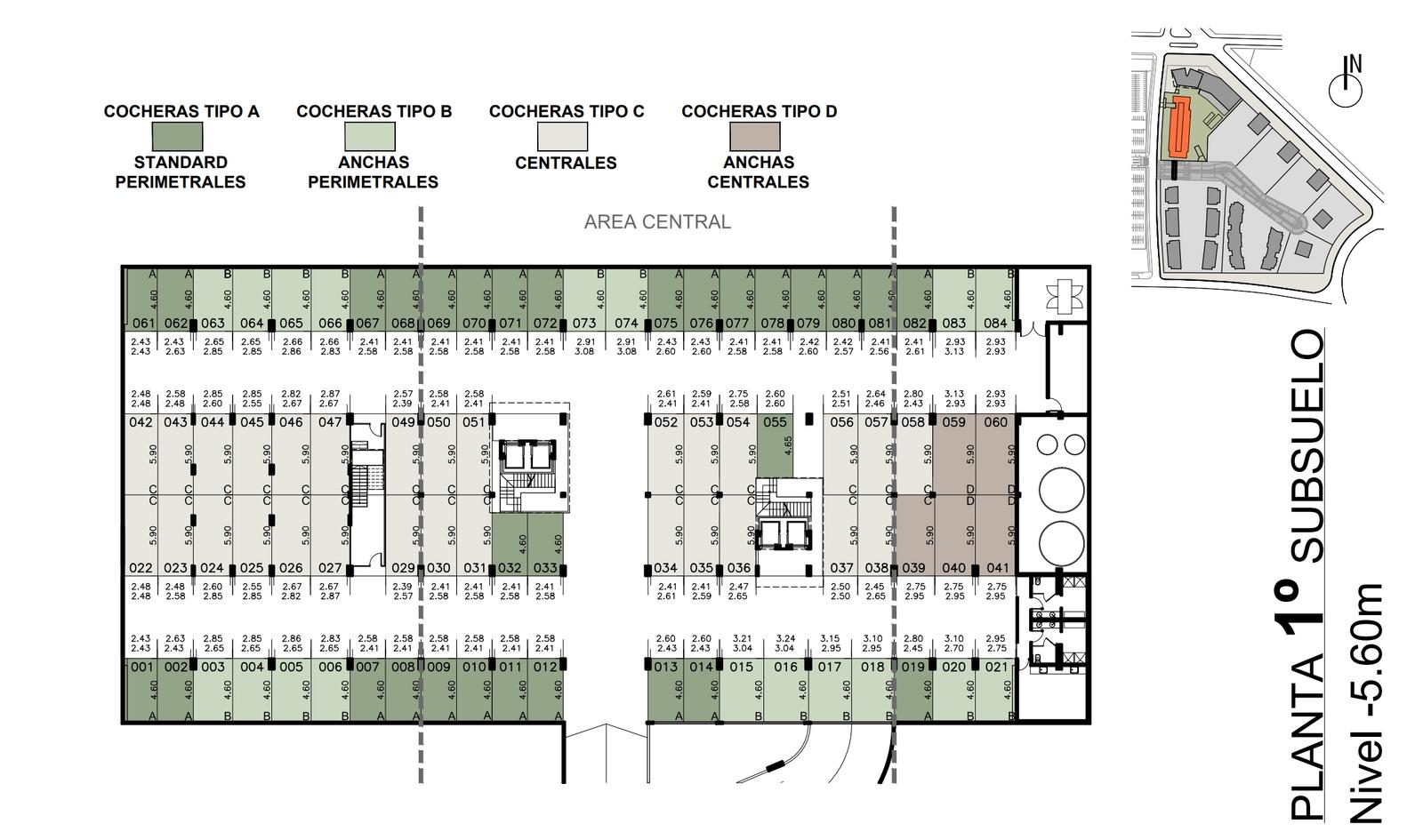 VENTA COCHERA CONDO 3 (Puerto Norte)