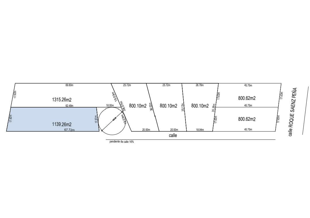 Terreno en venta en Villa Carlos Paz