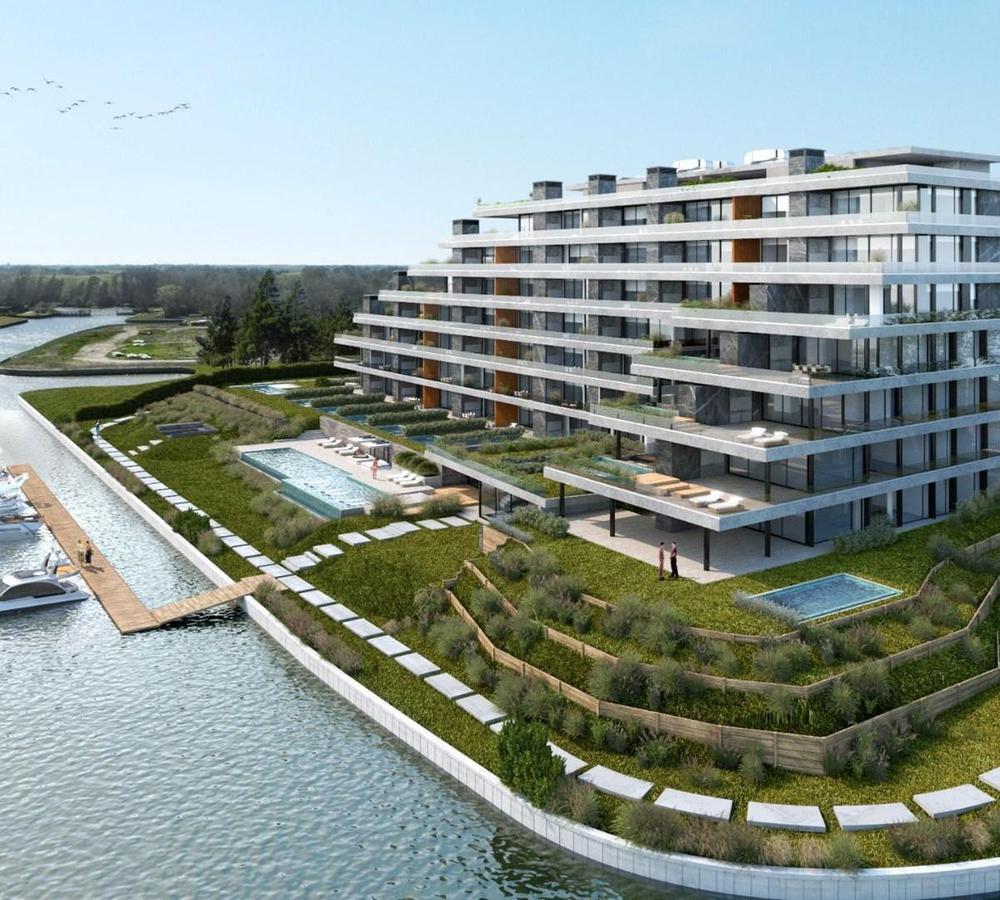 Venta de Departamento a estrenar. 2 suites, Vista al Rio en Acqua Marinas, Nordelta