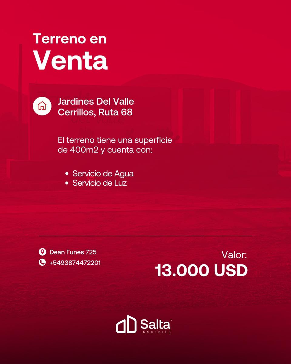 Terreno en VENTA