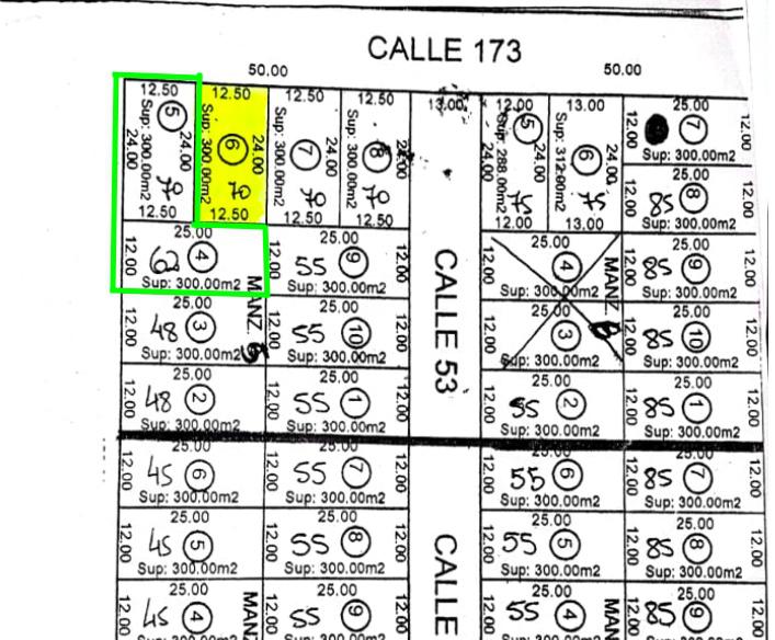 Terreno 600 mt2 en 173 entre 53 y 54 Lisandro Olmos - Financia