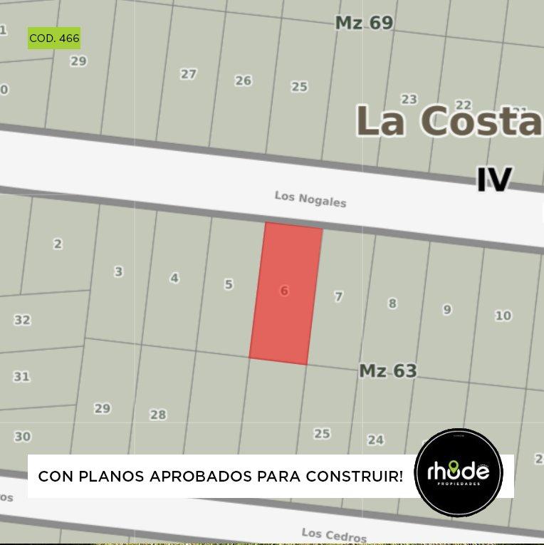 Terreno a la venta en Costa del Este - Calle Los Nogales e/ Las Lilas y Los Pensamientos - Rhode Propiedades