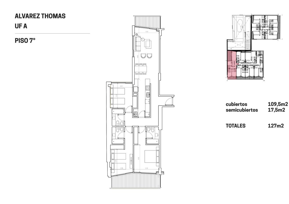 Departamento - Colegiales