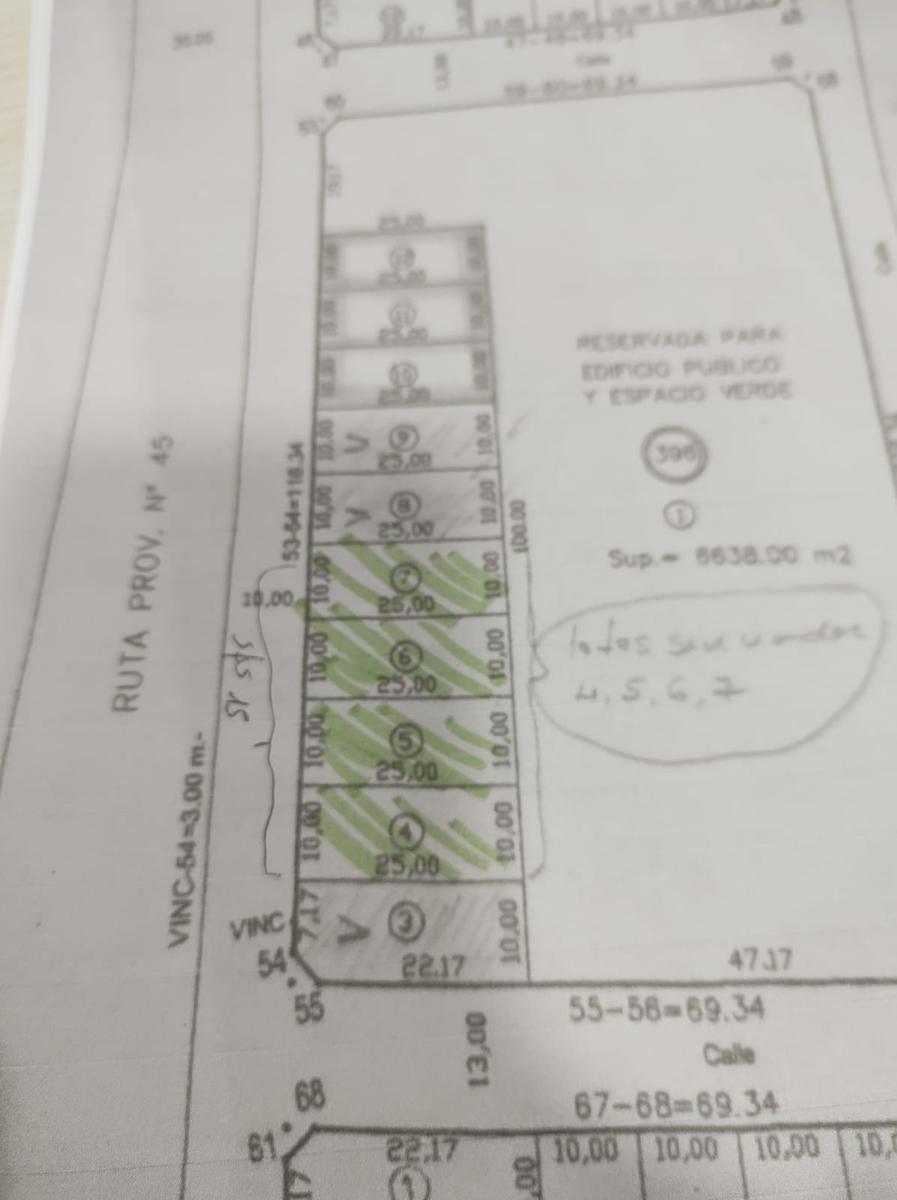 Terreno en venta Loteo Monaldi de Monterrico