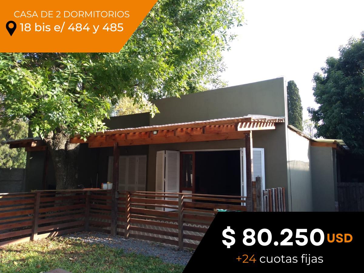 Casa en venta - 1 dormitorio 1 baño - Cochera - 75mts2 - Manuel B Gonnet, La Plata FINANCIADA