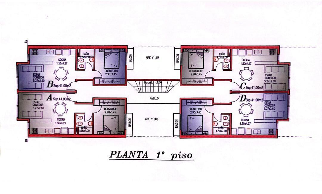 Departamento en  Venta en Construcción