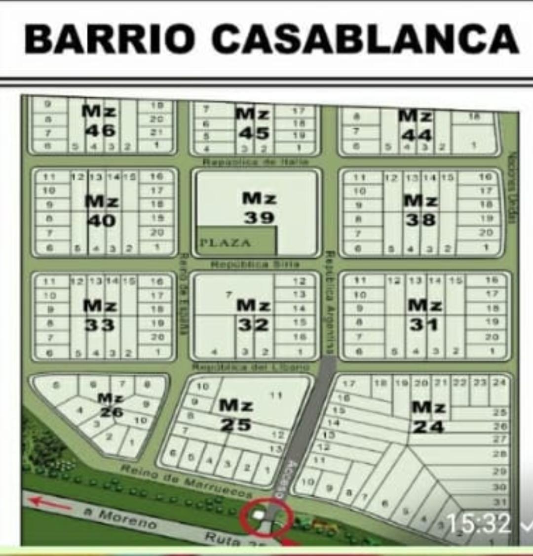 Lote en Barrio privado Casablanca, Pilar