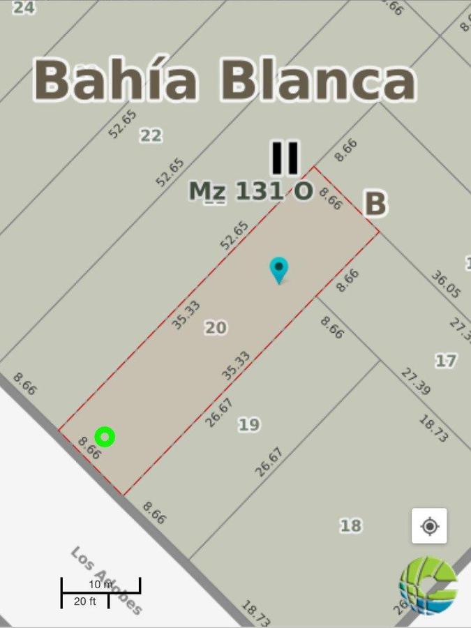 Venta lote barrio Los Horneros