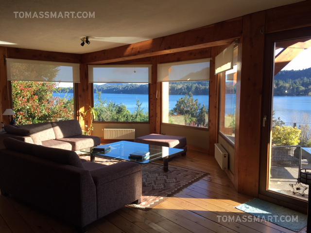 Importante casa con costa de lago en Bariloche