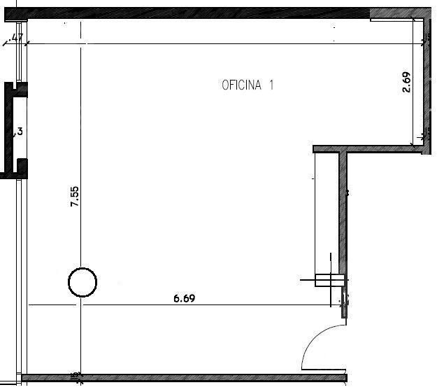 OFICINA 55 M2 Bº ALBERDI