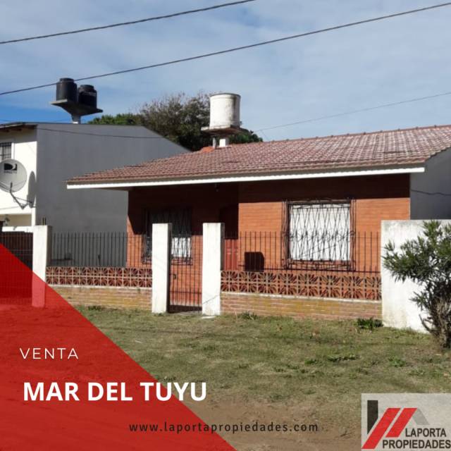 CASA A  LA VENTA EN MAR DEL TUYU